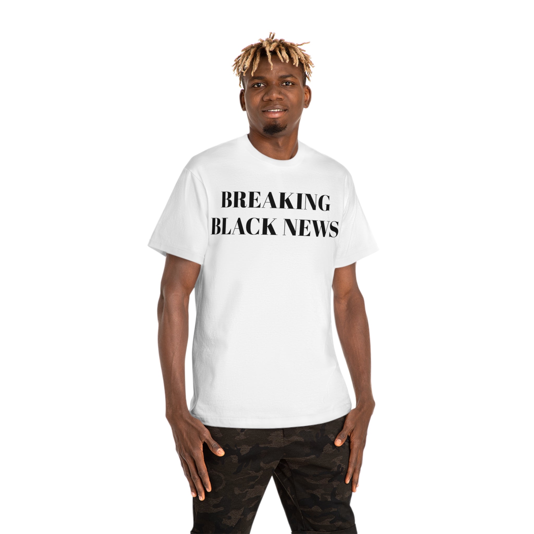 BREAKING BLACK NEWS Unisex T-shirt